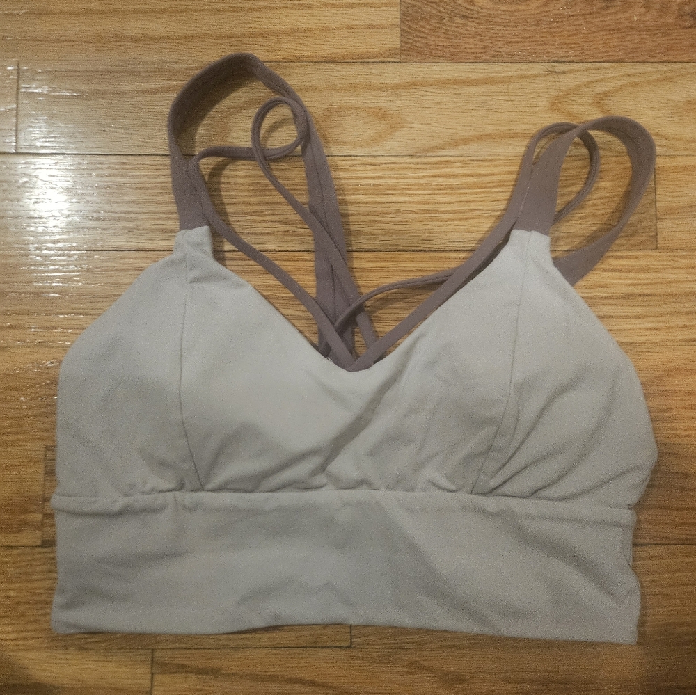 LuluLemon-like Grey/Purple  Bralette